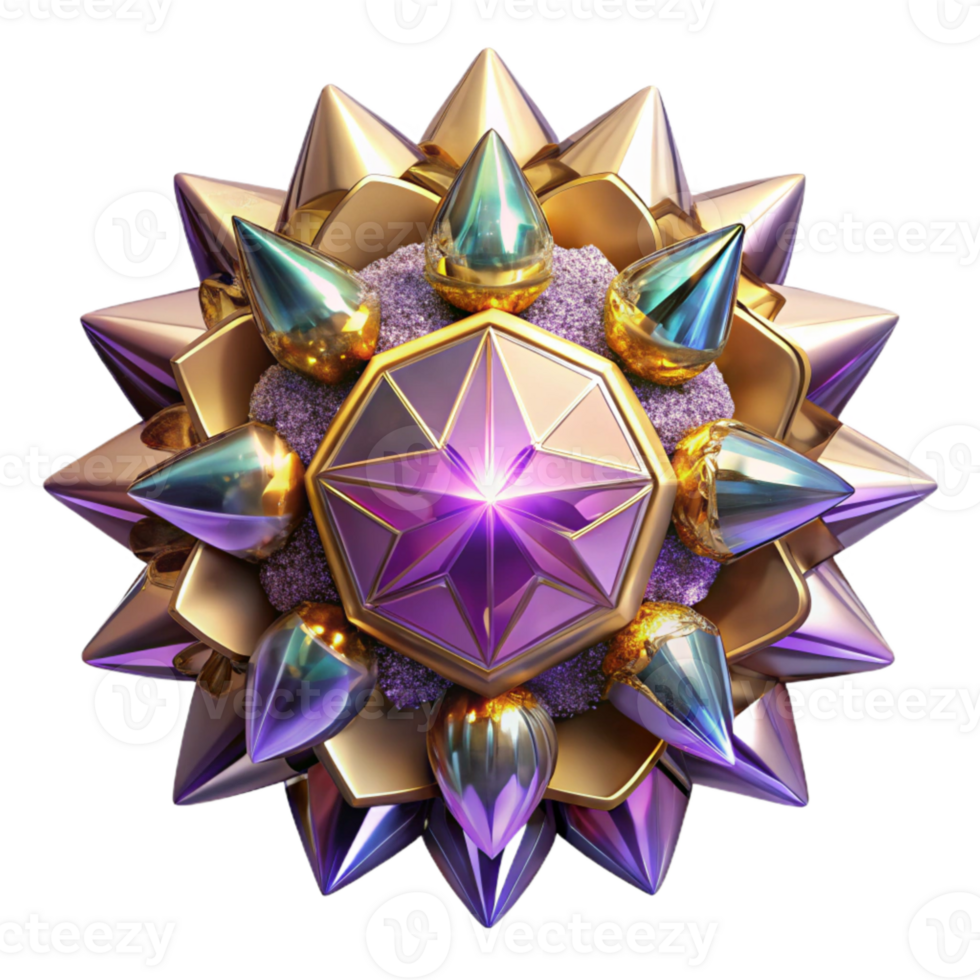 wonderful rustic Glowing Kaleidoscope Aura Transparent Background original png