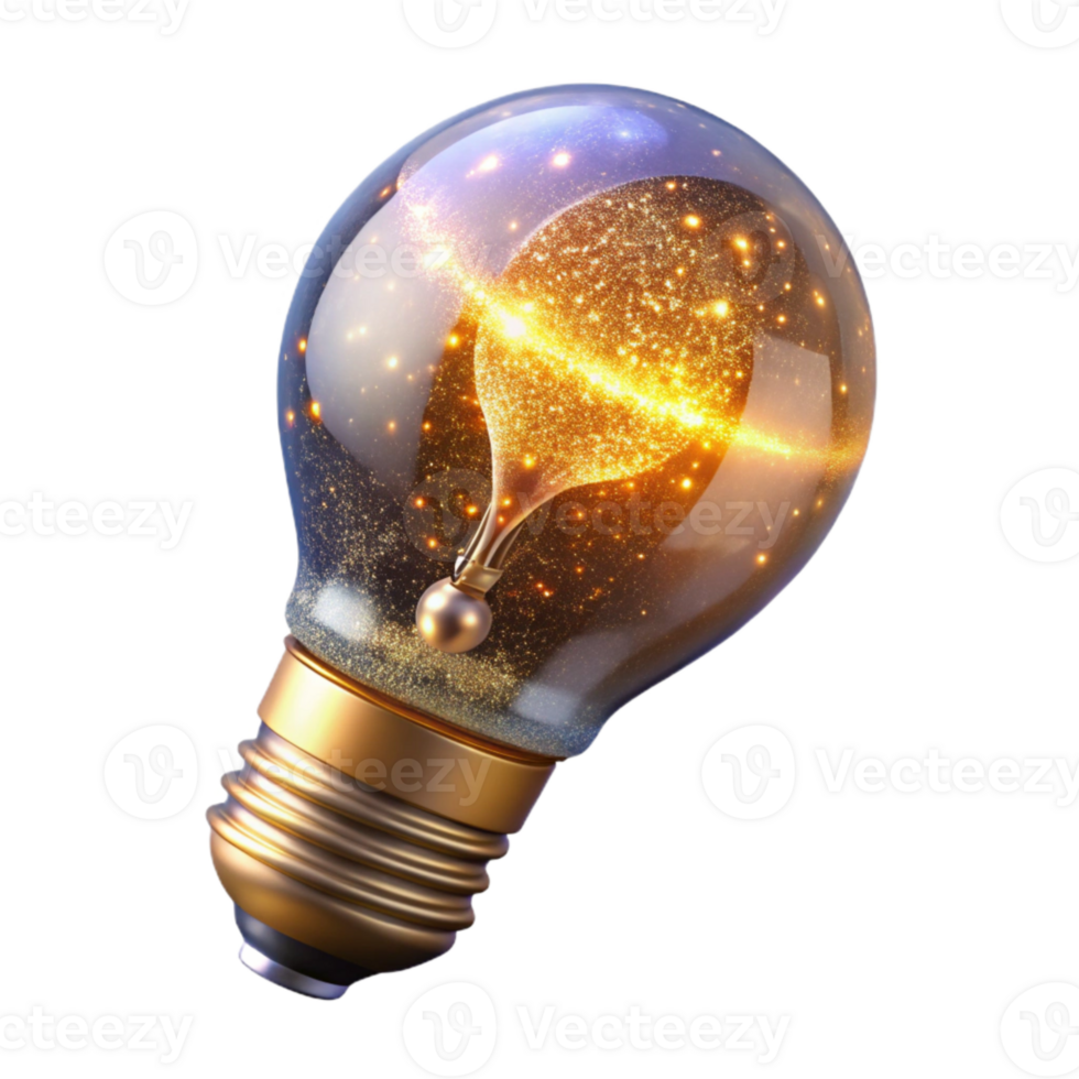 elegant rustic Glowing Lightbulb Energy Efficiency Transparent detailed png