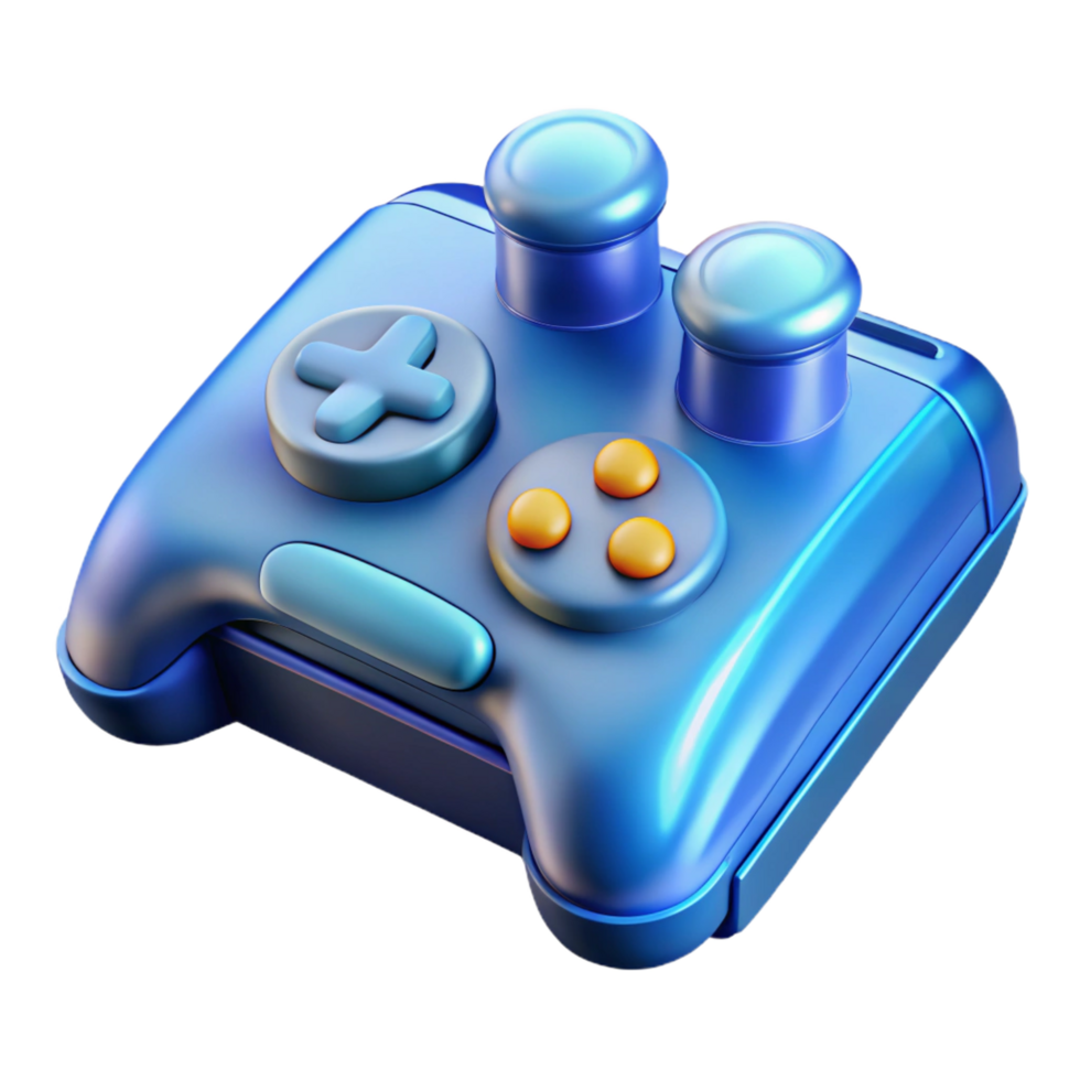 enchanting distinctive Gaming console with controller NO BACKGROUND with Transparent Background. png