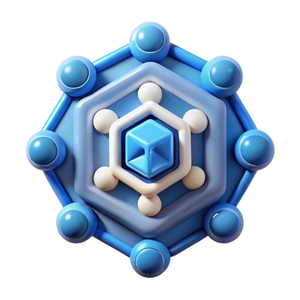 impressive exemplary Artificial intelligence logo NO BACKGROUND with Transparent Background. png