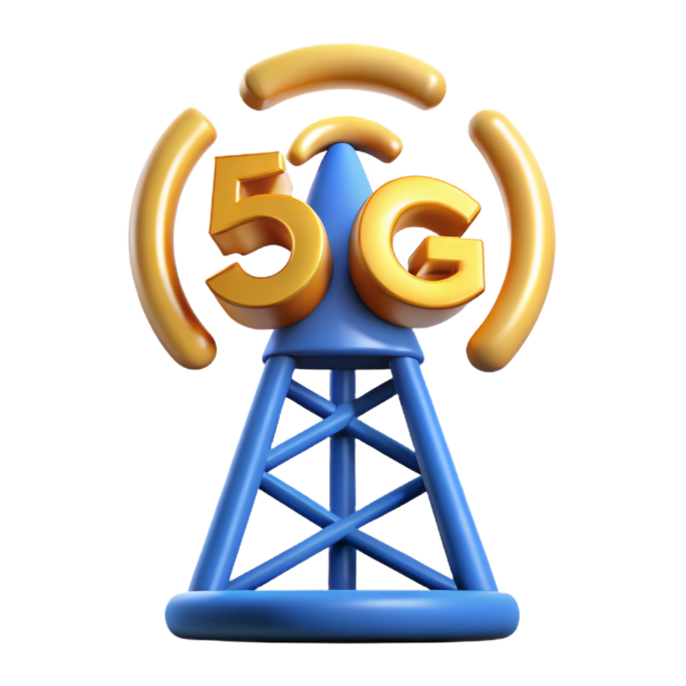 majestic coveted 5G network tower icon NO BACKGROUND with Transparent Background. png