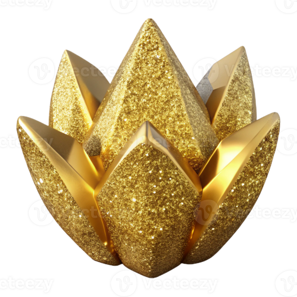impressive contemporary Gold Glitter Sparkle Isolated detailed png