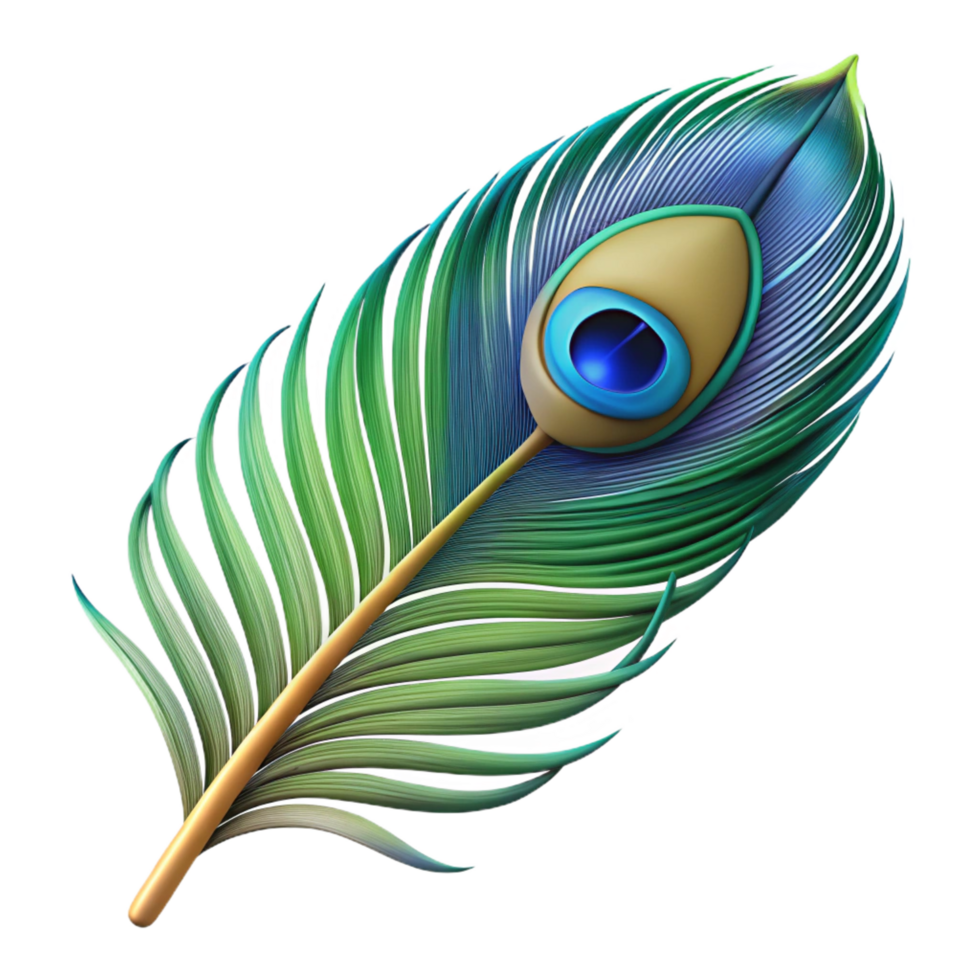 remarkable avant-garde Feather peacock NO BACKGROUND with Transparent Background. professional png