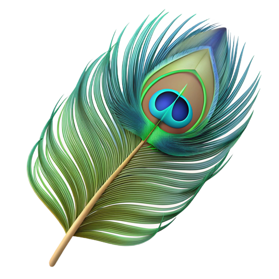 magnificent unparalleled Feather peacock NO BACKGROUND with Transparent Background. png