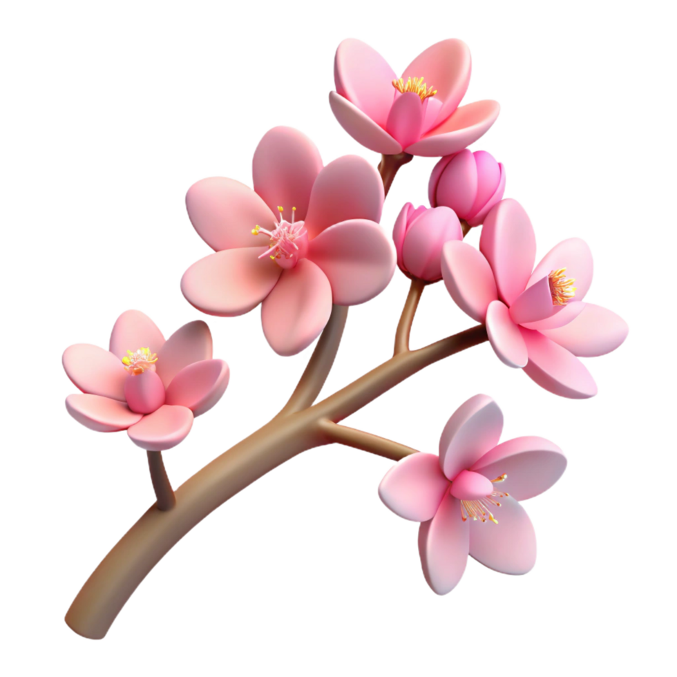 standout victorian Branch with cherry blossoms NO BACKGROUND with Transparent Background. elite png