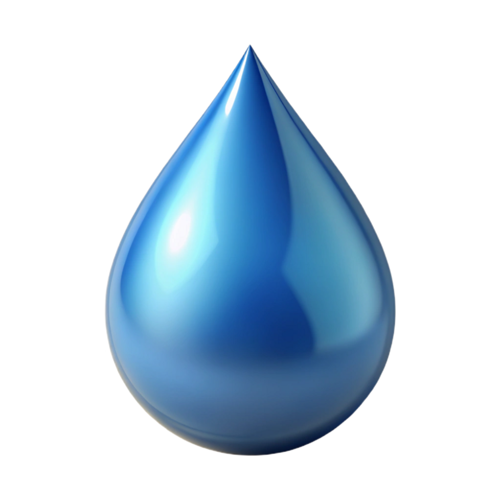 impressive contemporary Water droplet NO BACKGROUND with Transparent Background. authentic png