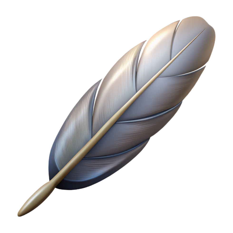 pristine melancholic mid-century Feather eagle NO BACKGROUND with Transparent Background. impeccable png