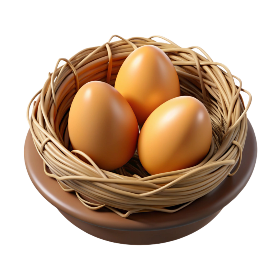 passionate enchanting Bird nest NO BACKGROUND with Transparent Background. fine detail png