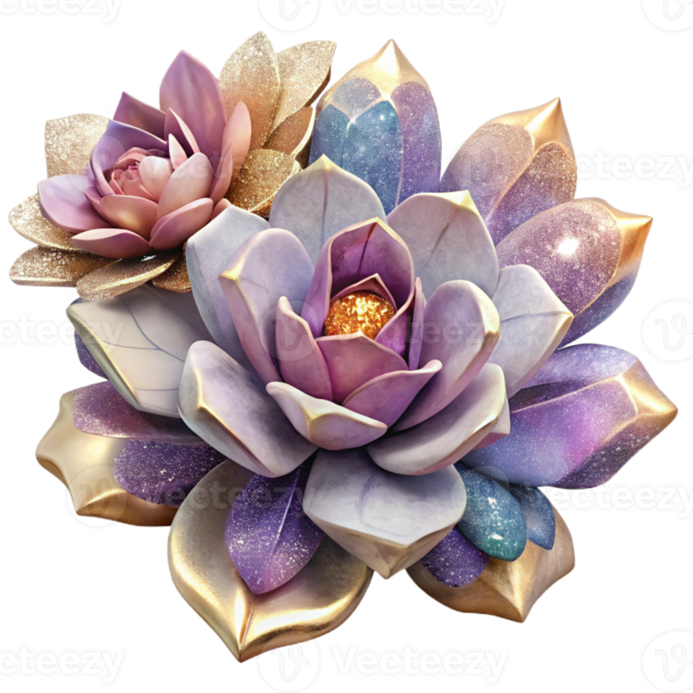 dramatic classic Hand Painted Watercolor Flowers Soft Hues Transparent Background authentic png