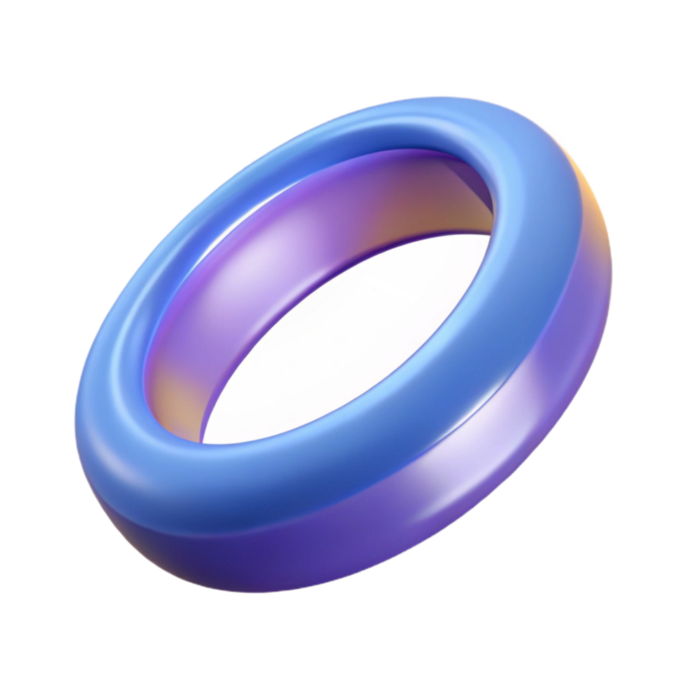 exemplary nordic A wedding ring, simple and elegant, NO BACKGROUND with Transparent Background. museum quality png
