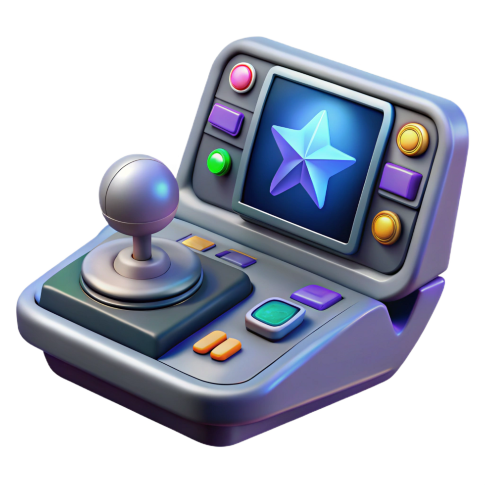 exceptional impressionist Spaceship navigation console with holographic star map and control buttons. NO BACKGROUND with Transparent Background. high quality png