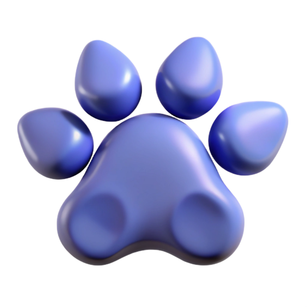 timeless victorian One paw print NO BACKGROUND with Transparent Background. gallery standard png