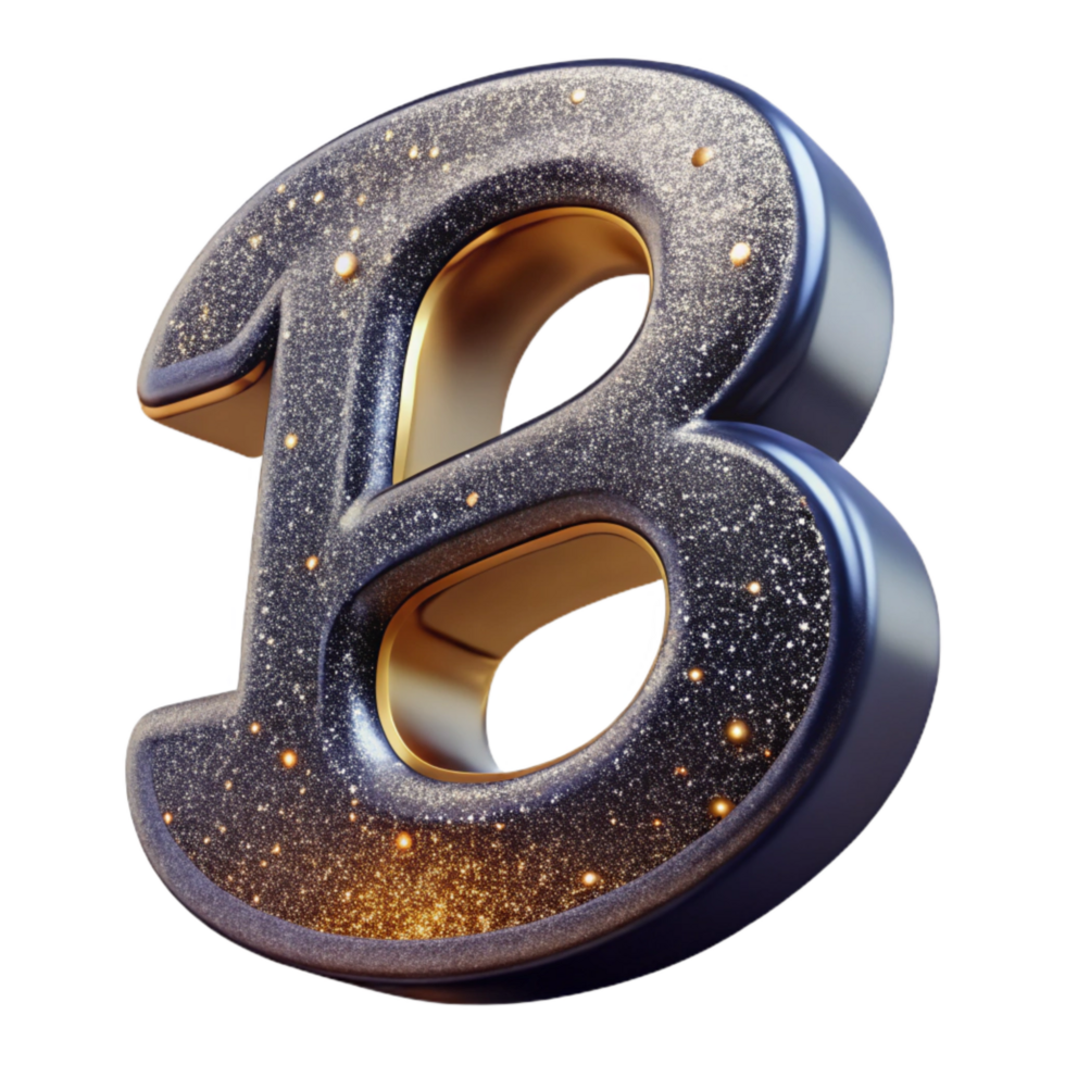 wonderful abstract Italic Sans Serif Letter B Isolated White Background original png