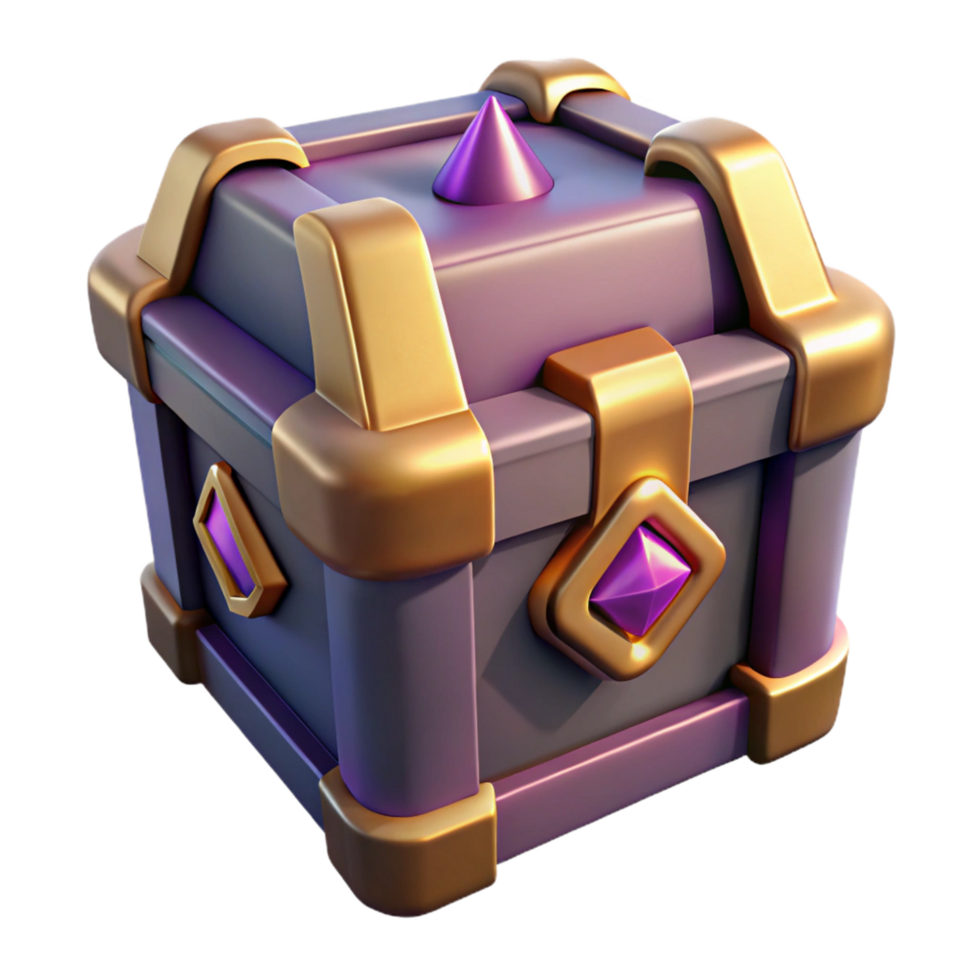reflective alluring Pandora's Box, mythical artifact, releasing evils, NO BACKGROUND with Transparent Background. masterfully captured png