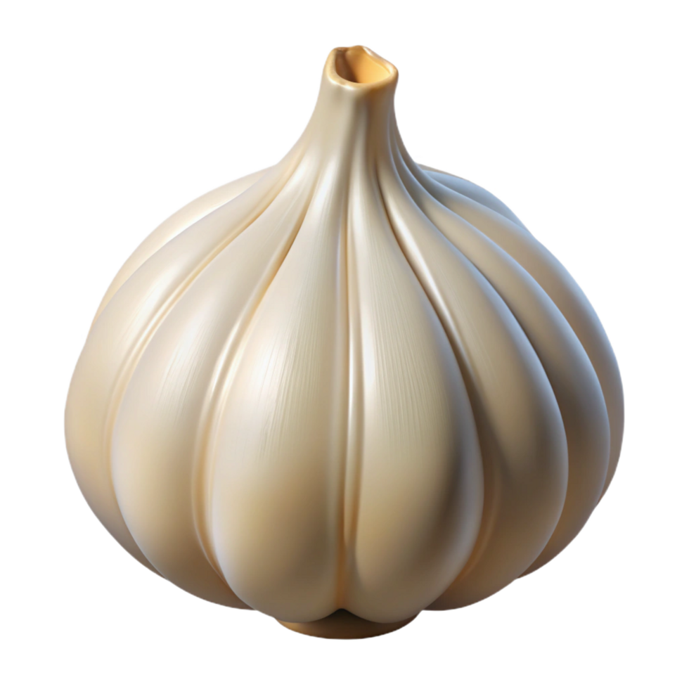 coveted renaissance A single, peeled clove of garlic, NO BACKGROUND with Transparent Background. top-tier png