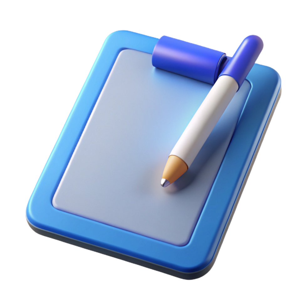 mysterious majestic A tablet computer, stylus included. NO BACKGROUND with Transparent Background. gallery standard png