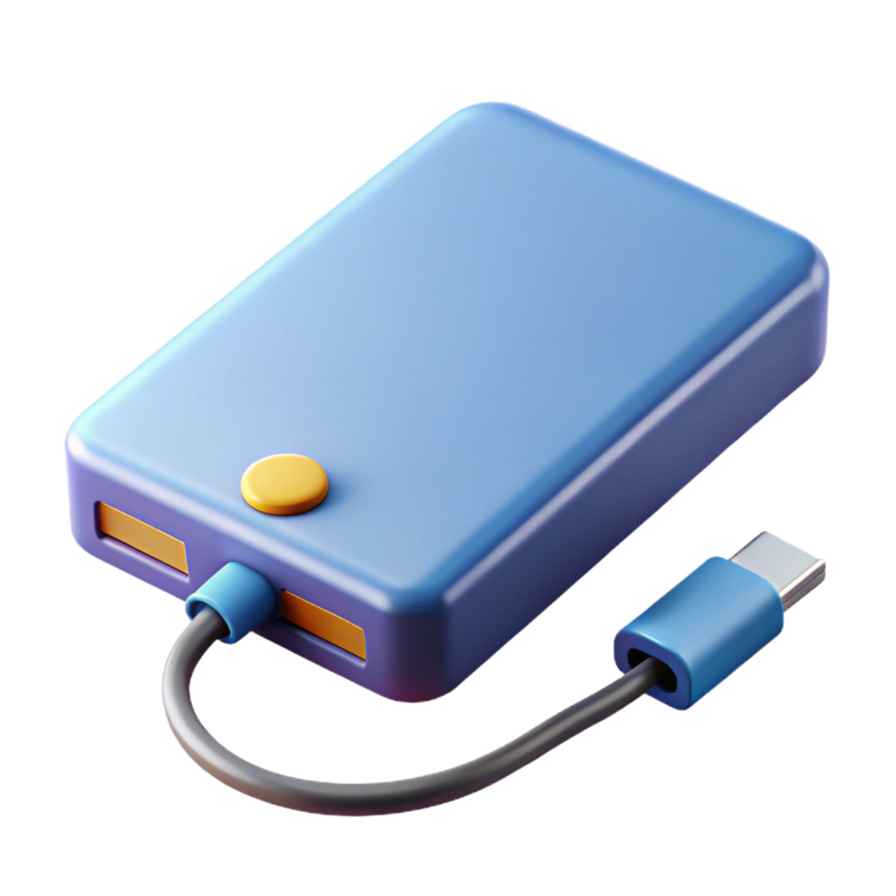 sought-after avant-garde An external hard drive, portable. NO BACKGROUND with Transparent Background. ultra HD png