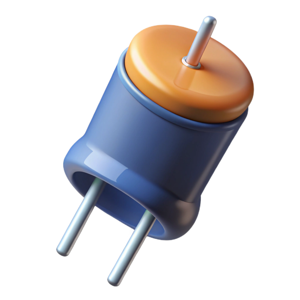 timeless urban A capacitor, electronic component. NO BACKGROUND with Transparent Background. original png