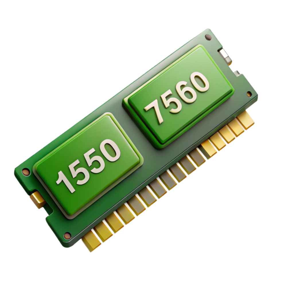 serene notable RAM modules, computer memory. NO BACKGROUND with Transparent Background. png