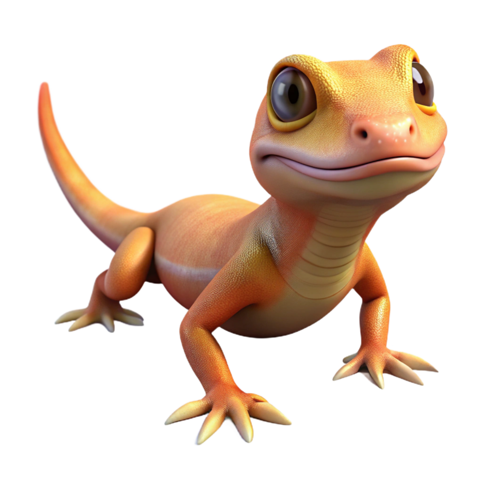 glorious unforgettable A lizard, NO BACKGROUND with Transparent Background. png