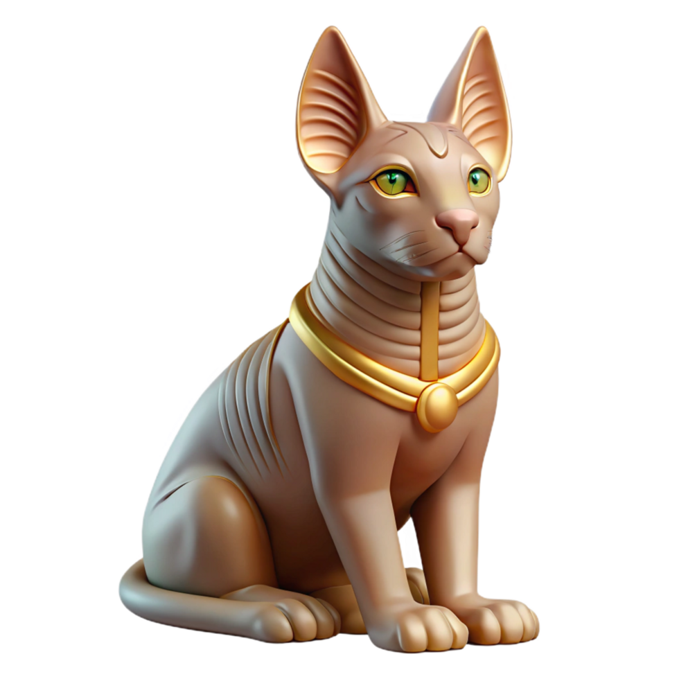 stunning dramatic victorian A realistic rendering of a sphinx, posing riddles. NO BACKGROUND with Transparent Background. high quality png