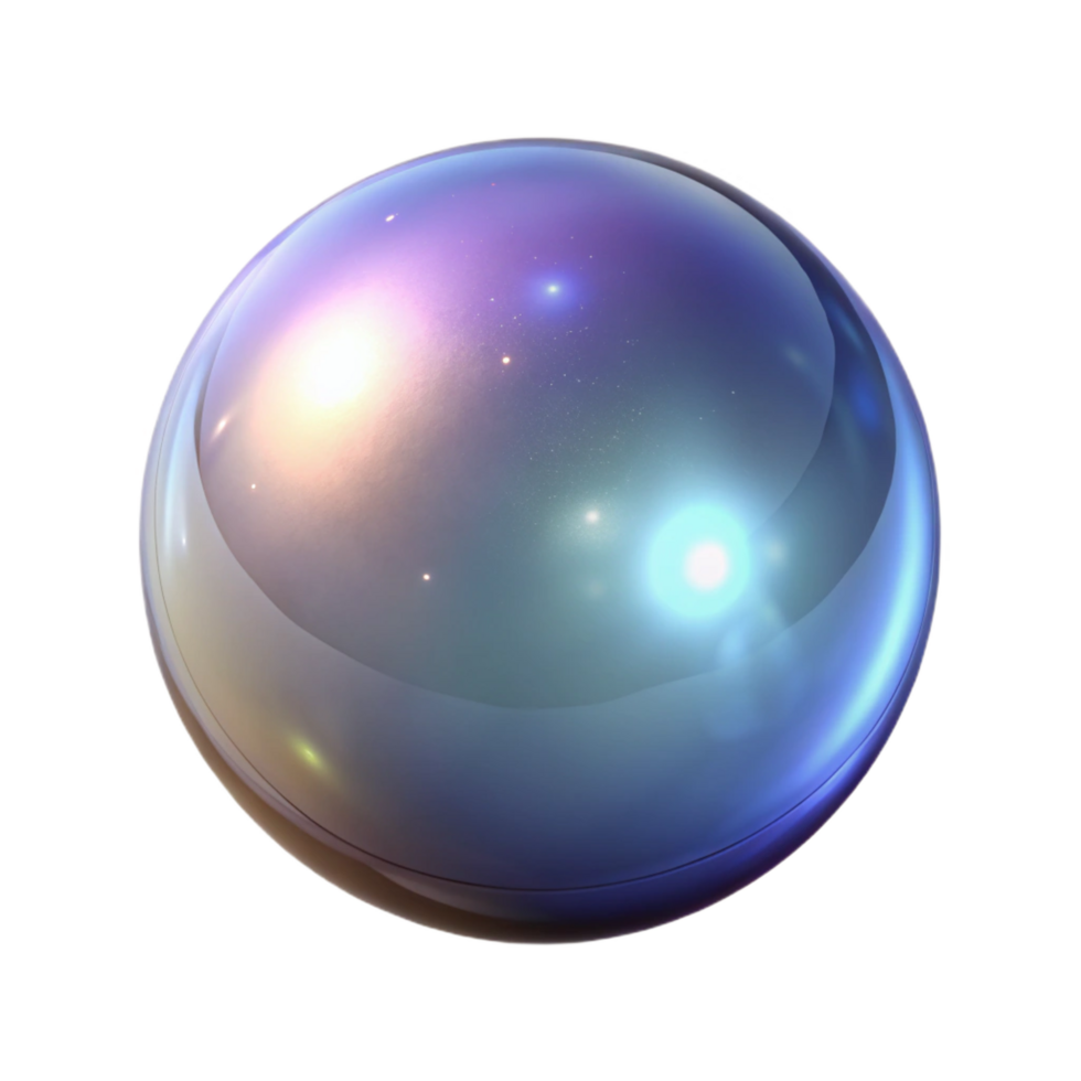 immaculate rare A single, magical orb, NO BACKGROUND with Transparent Background. png