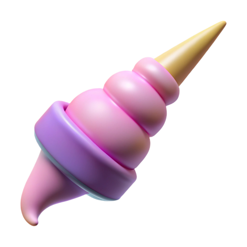 beautiful calm urban A graceful unicorn horn, NO BACKGROUND with Transparent Background. crisp png