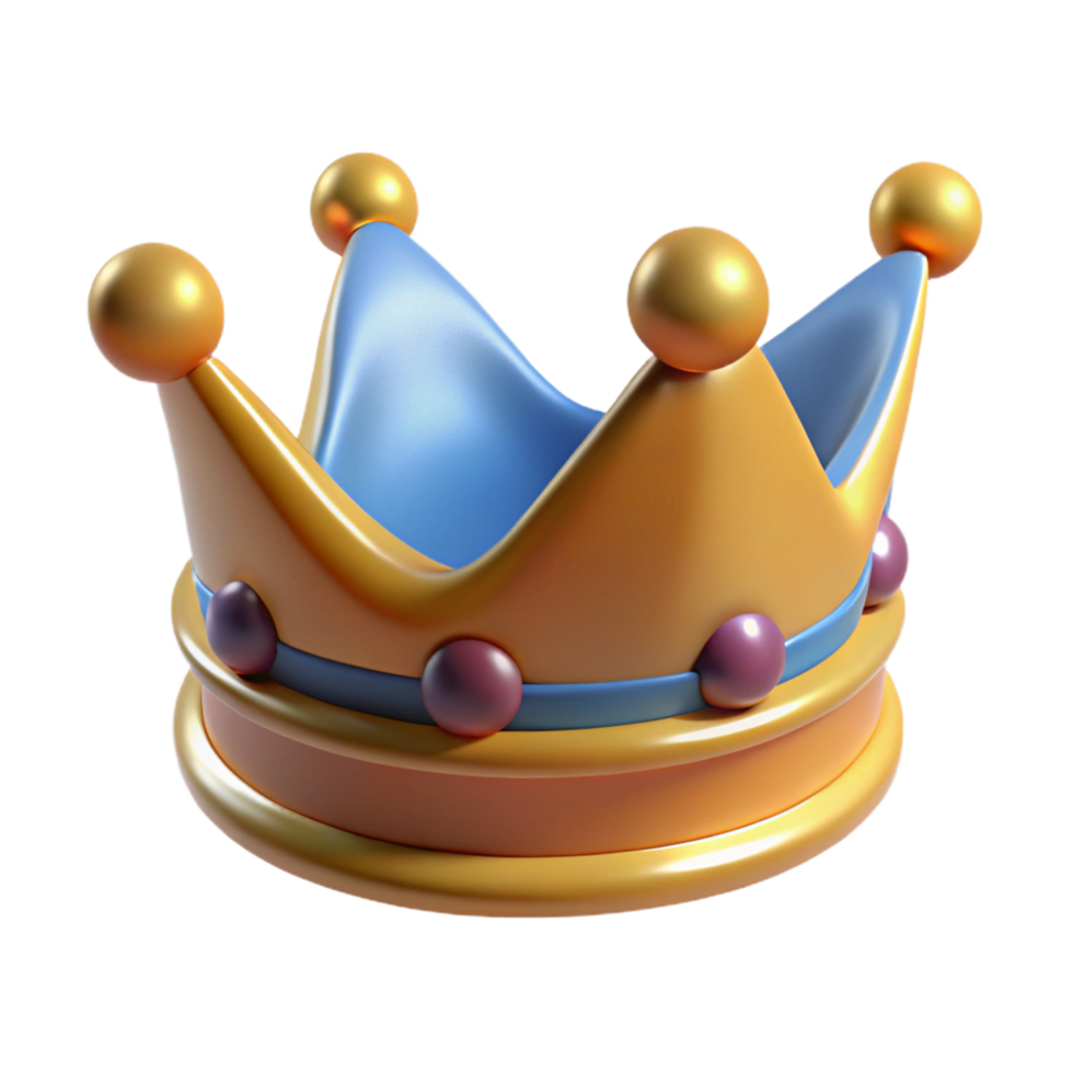 exemplary futuristic A single, ancient crown, NO BACKGROUND with Transparent Background. top-tier png