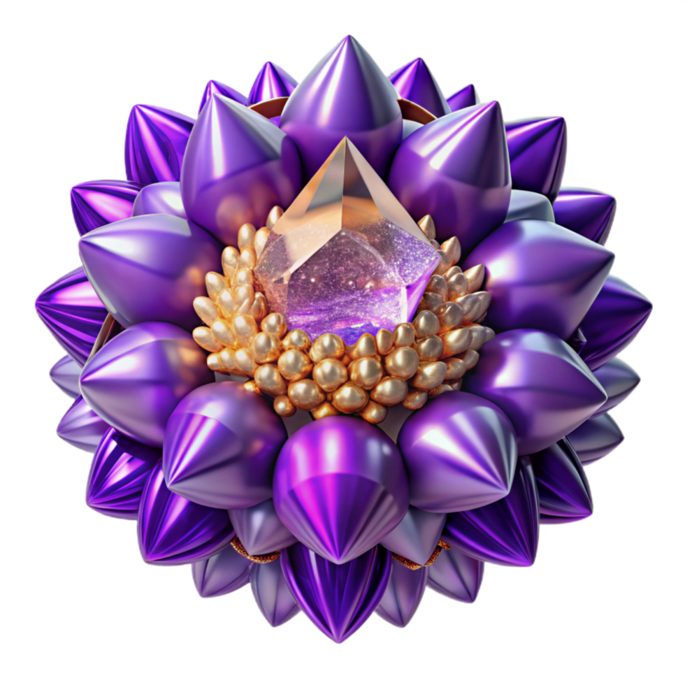 magnificent contemporary Purple Mandelbrot Set Fractal Transparent Background original png