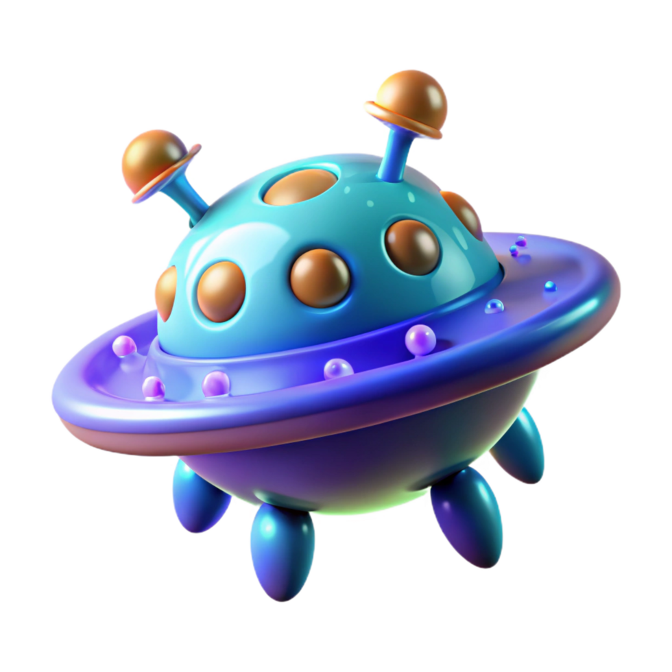 picturesque harmonious coastal Alien spore, bioluminescent, floating particle. NO BACKGROUND with Transparent Background. fine detail png