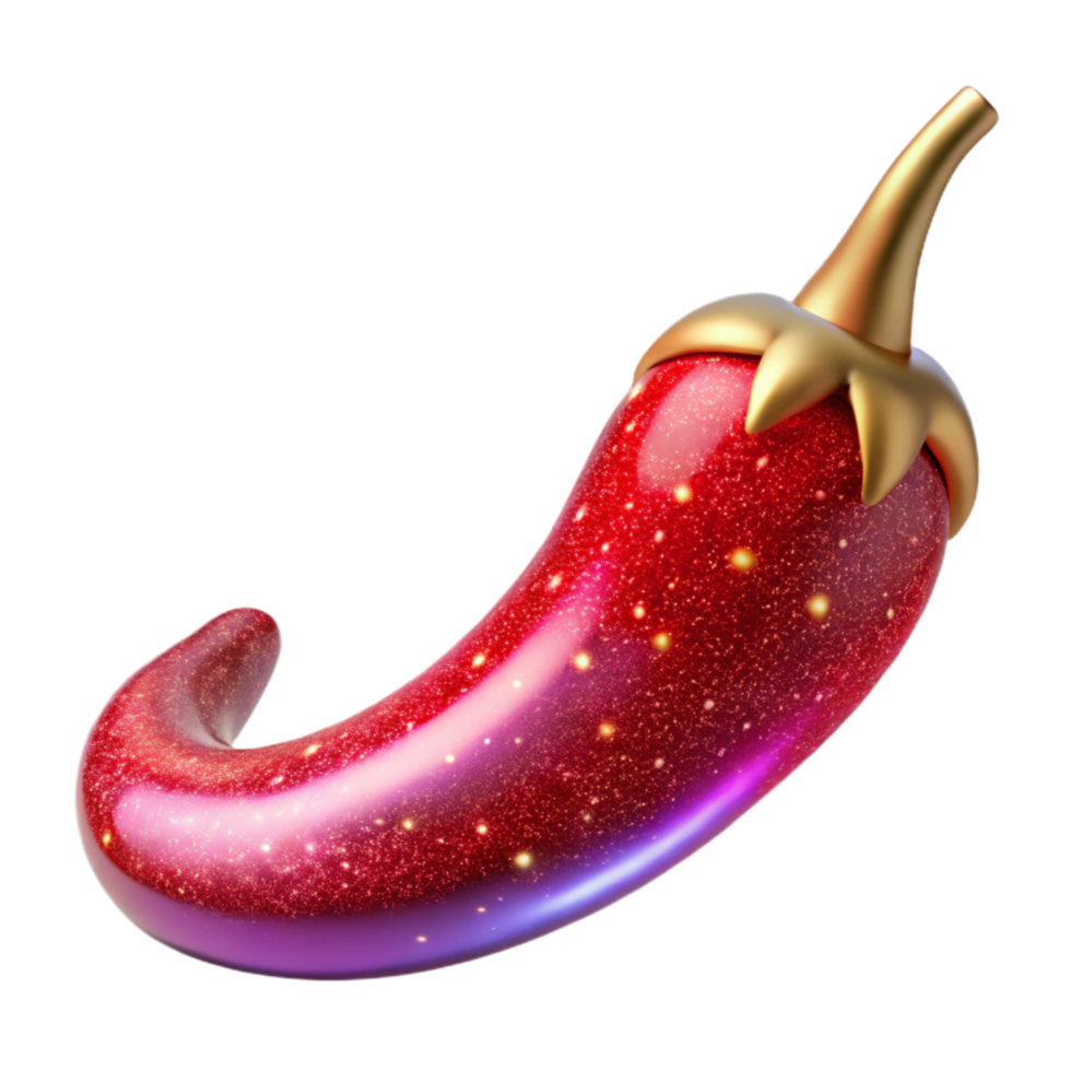 impressive classic Red Chili Pepper Whole Pod Transparent Element exclusive png