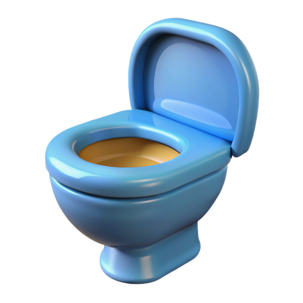 magnificent memorable Toilet bowl NO BACKGROUND with Transparent Background. png