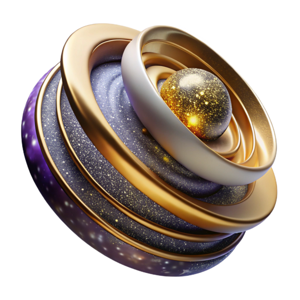 magnificent vintage Rotating Discs Illusion Transparent Background with Radial Gradient detailed png