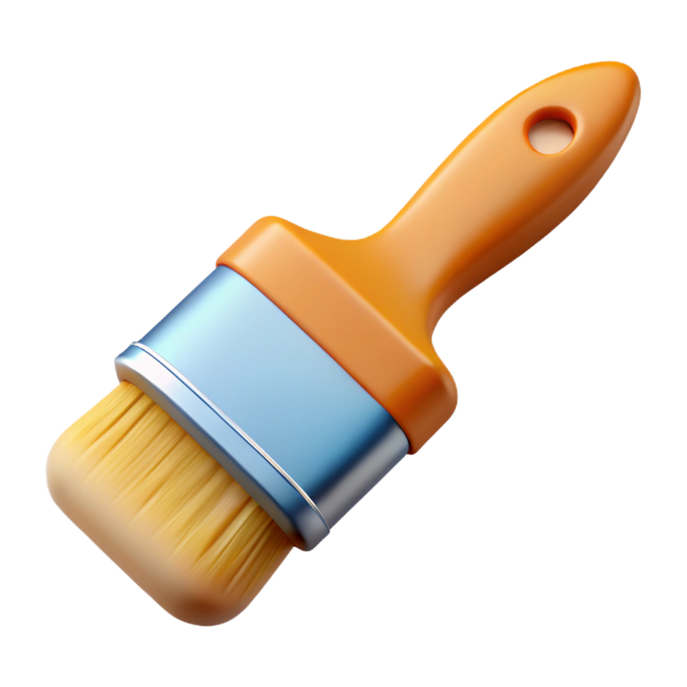 dazzling creative Paintbrush NO BACKGROUND with Transparent Background. elite png