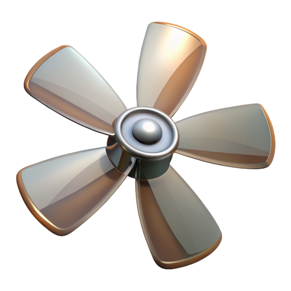 standout abstract Ceiling fan blade NO BACKGROUND with Transparent Background. genuine png