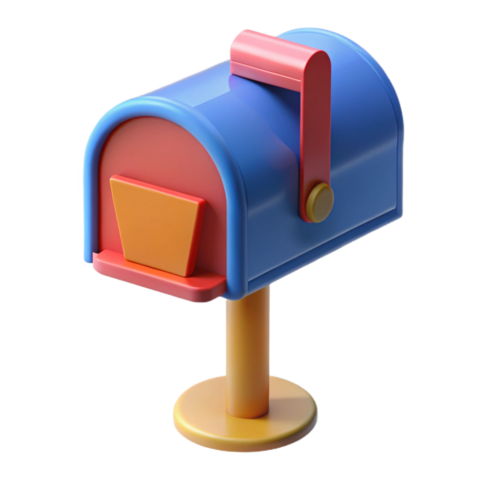 sought-after traditional Mailbox NO BACKGROUND with Transparent Background. sharp png
