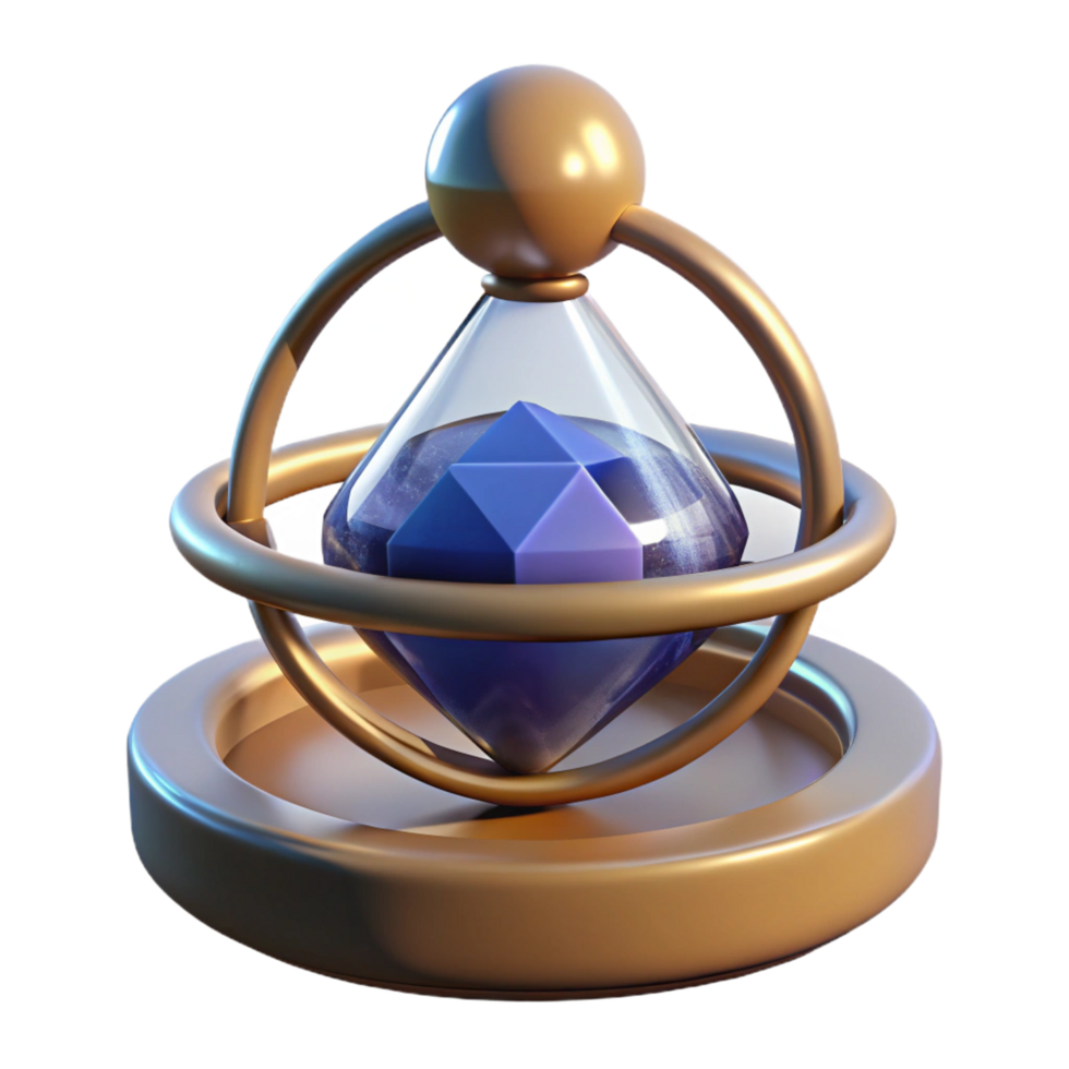 mesmerizing melancholic organic Philosopher's Stone, alchemy, NO BACKGROUND with Transparent Background. detailed png