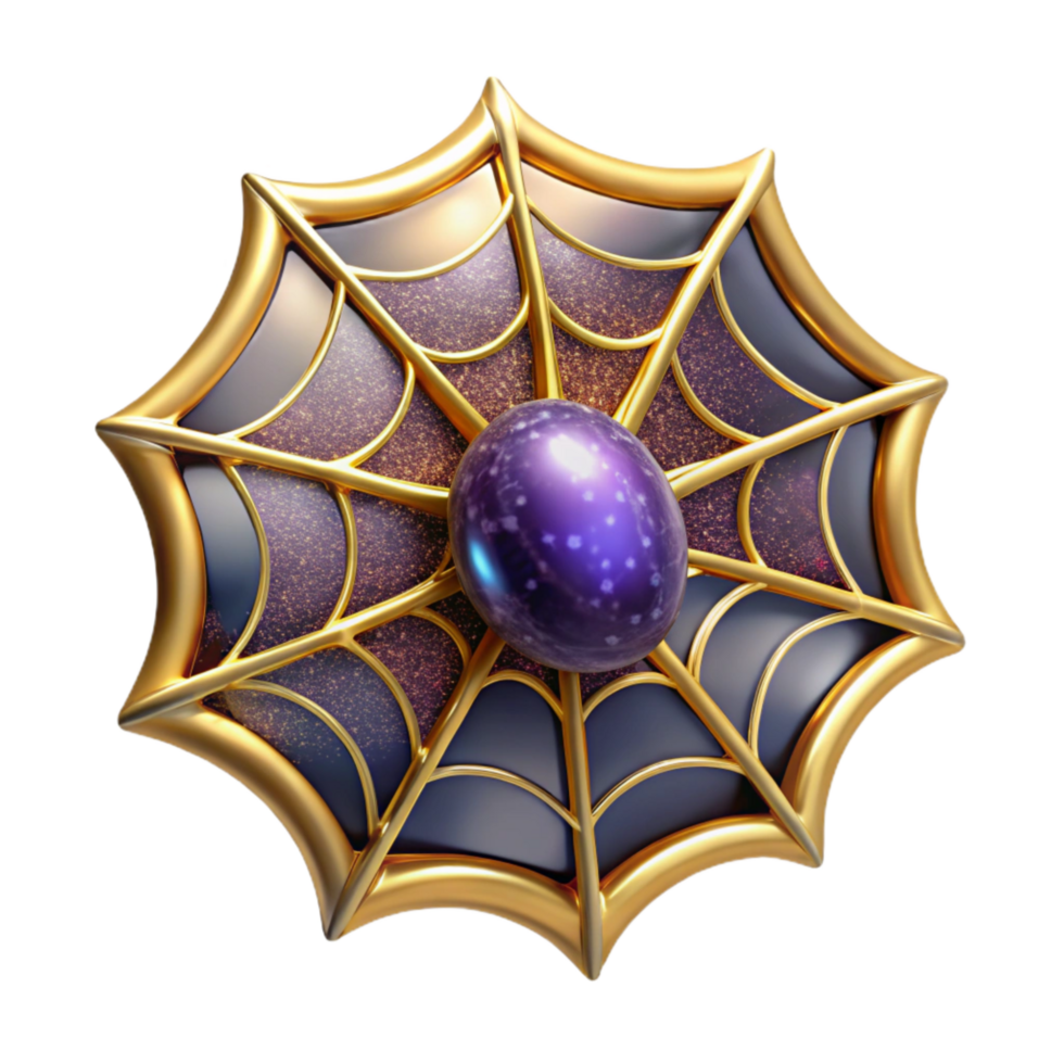 vibrant rustic Spider Web Transparent Background detailed png