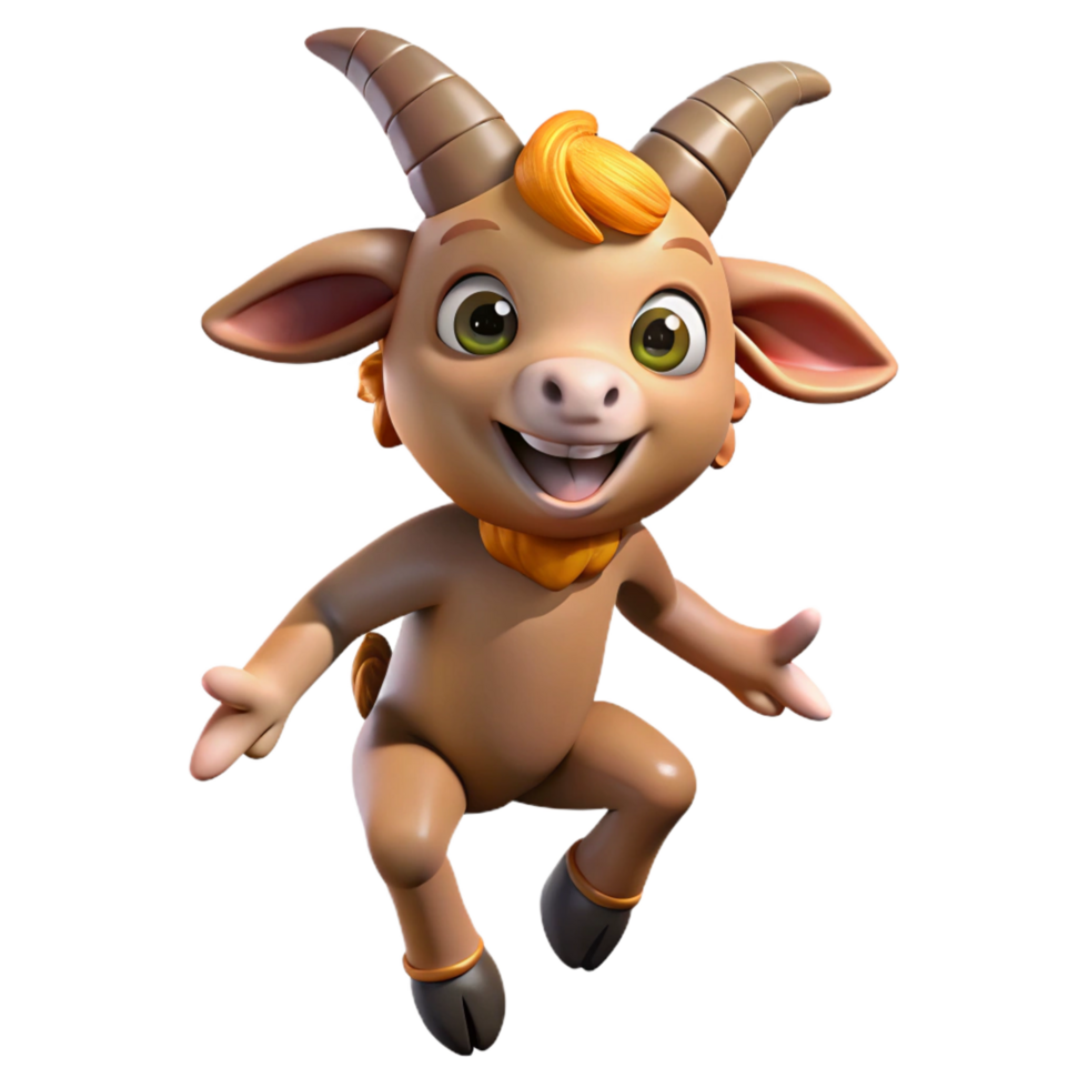 wonderful urban A playful satyr with goat legs and a mischievous grin. NO BACKGROUND with Transparent Background. gallery standard png