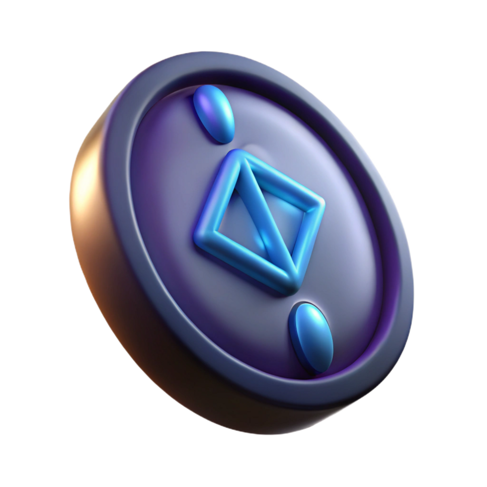 elegant elegant A single, magical amulet with glowing runes. NO BACKGROUND with Transparent Background. refined png