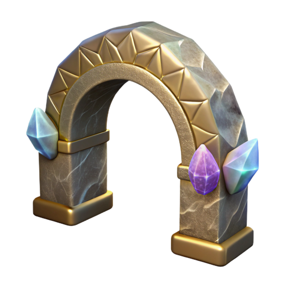 extraordinary rustic Stone Bridge Arch Detail Transparent Background exclusive png