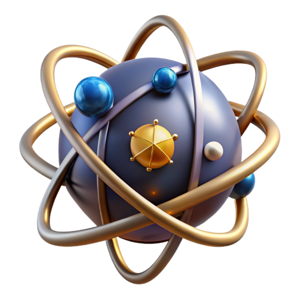 wonderful traditional Atomic Clock Diagram Cutout Element png