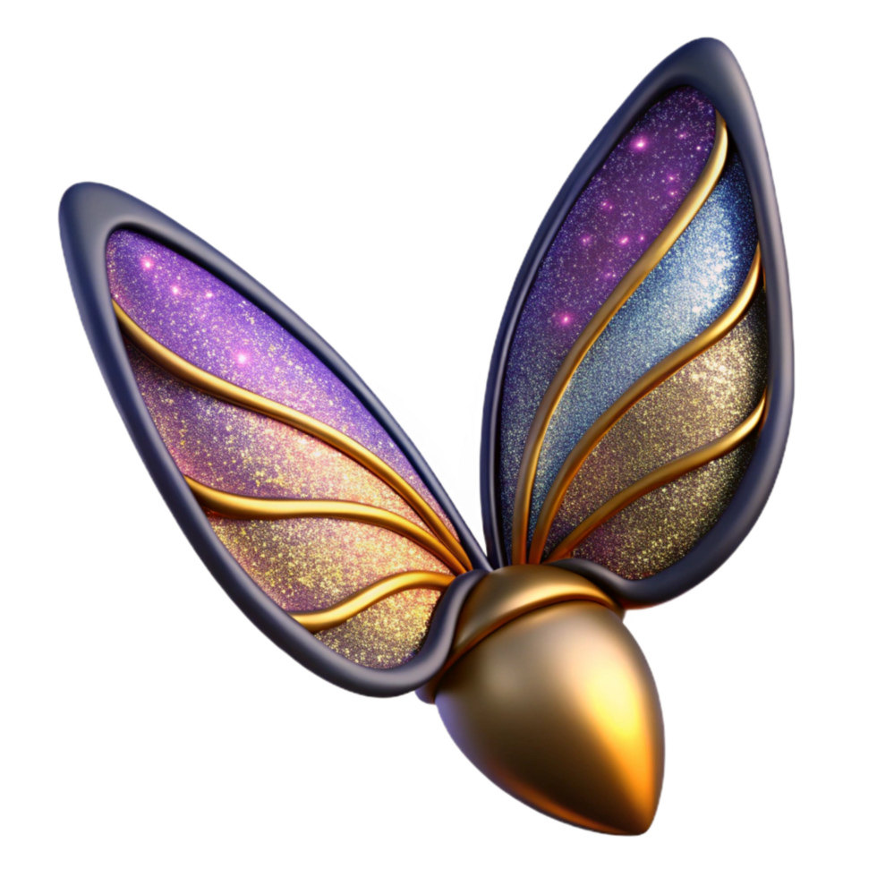 magnificent abstract Bee Wing Venation Pattern Transparent Cutout premium png