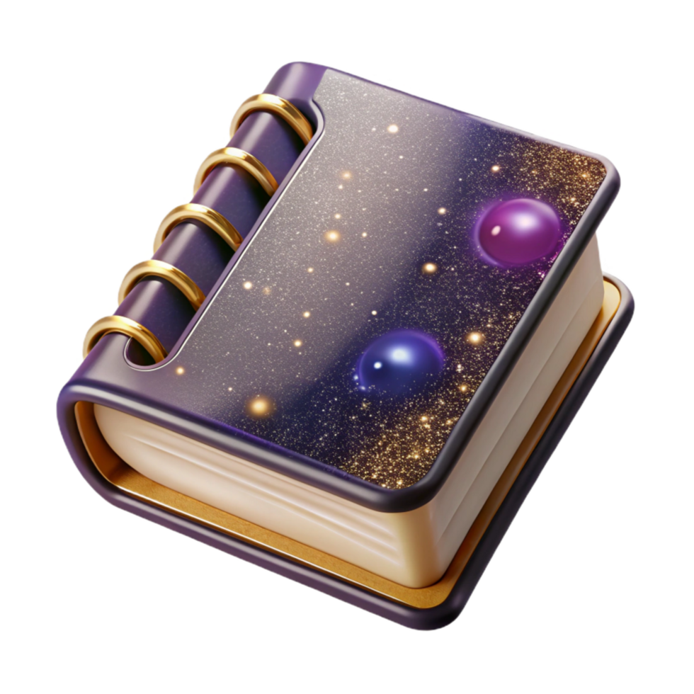 wonderful modern Blank Notebook Side View Cutout exclusive png
