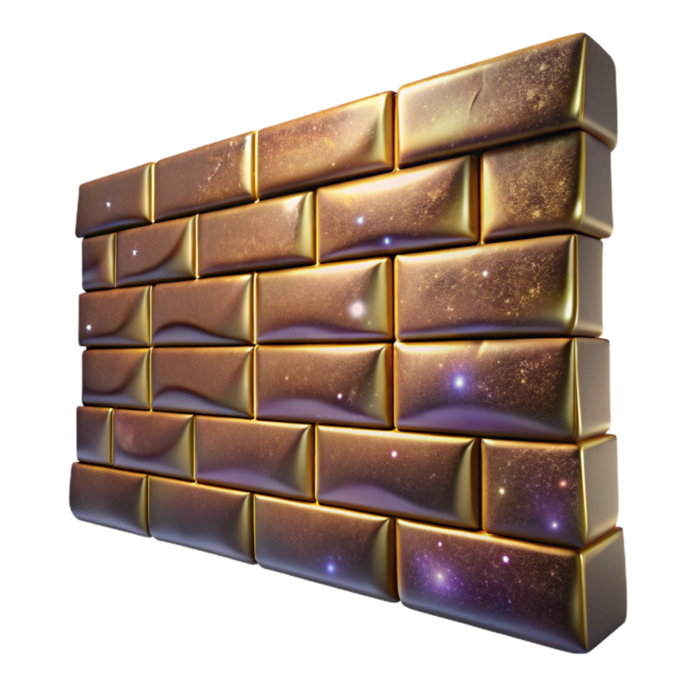 extraordinary artistic Cafe Wall Illusion Brick Pattern Tilted Perspective Isolated authentic png