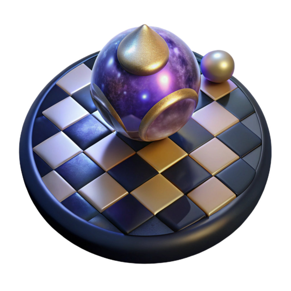 beautiful vintage Checkerboard Illusion Gradient Shading Isolated high quality png