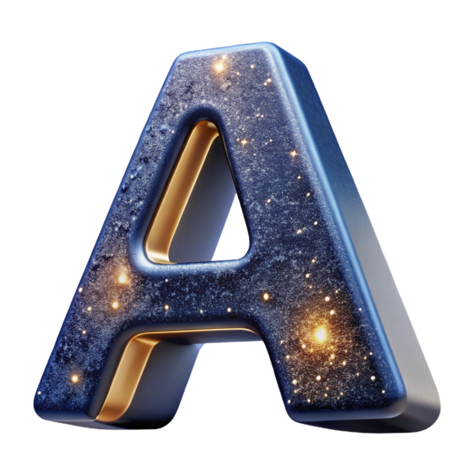 serene modern Classic Serif Font Letter a Cutout Transparent Background detailed png