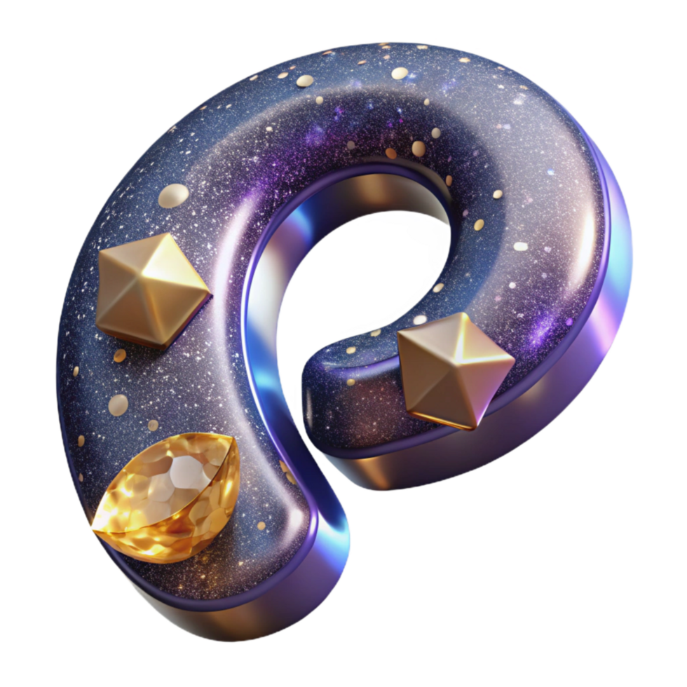 extraordinary traditional Constellation Font Letter P Transparent Background professional png