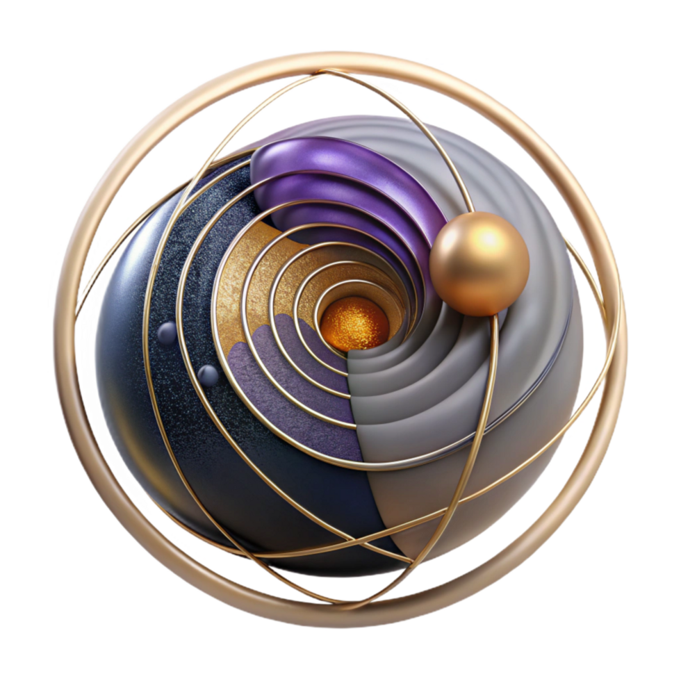 wonderful vintage Fibonacci Sequence Visualization with Dots Cutout exclusive png