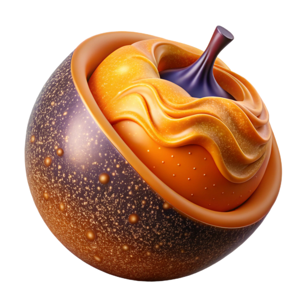 serene rustic Fruit Flesh Texture Juicy Pulp Orange Transparent Background high resolution png